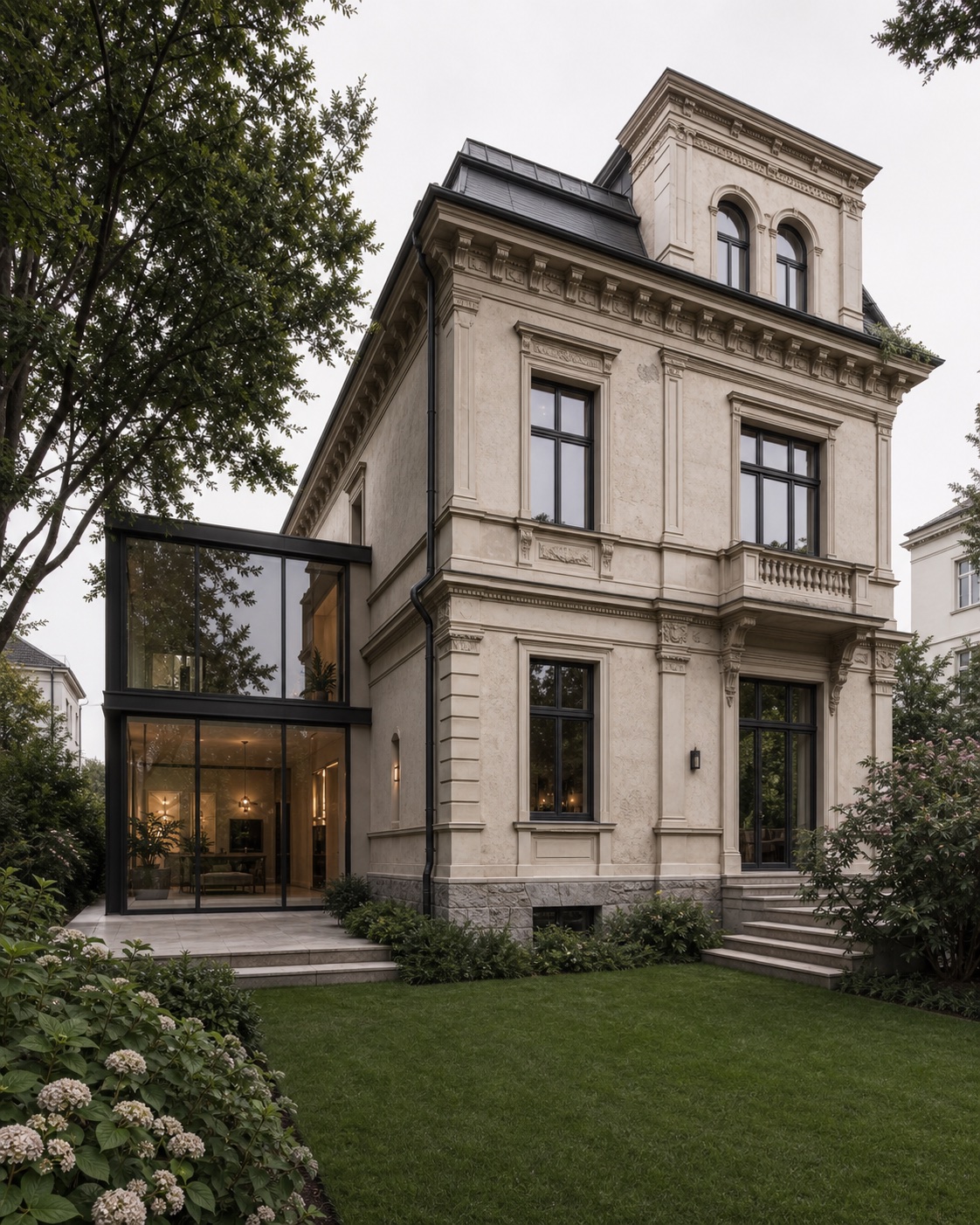 Architektur im Bestand mit zeitgemäßer Erweiterung
